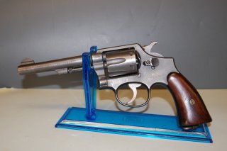 Revolver S&W Military + Police Kal .38S&W 5 "Lauf Bavaria Municipal Police aus Sammlung