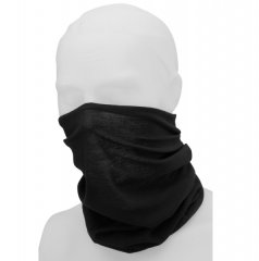 Multifunktionstuch (Schlauchschal / Balaclava) für Mund, Gesicht, Hals -Einheitsgröße - Schwarz