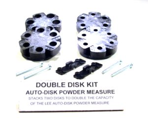 LEE 90195 Double Disk KIT > Ergänzende Platten für den LEE Auto Disk Pulverfüller Große Pulverladung