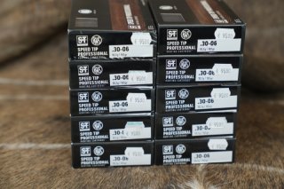200 Schuss RWS Speed Tip Professional Kal. .30-06 spring. WAFFEN FLÜHR ANSBACH