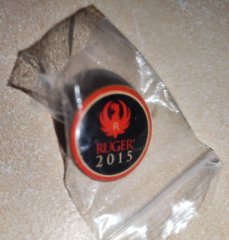 Pin – Ruger – Logo Rot – Neu (2015)