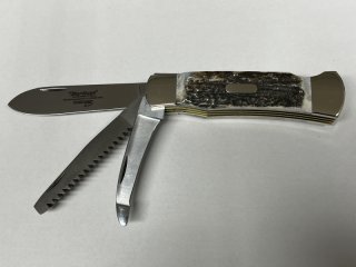 Hartkopf Jagdmesser Klinge Säge Aufbruchklinge