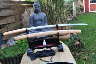 Handgeschmiedete Shirasaya Katana