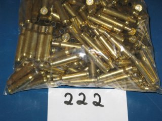 500 Hülsen im Kaliber .222 Rem R-P