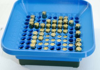 ARMANOV QLAC9 - Quick Loader 100 rds Schuss 9mm 9x19 Patronenbox - Sorter Bullet Down Schnellader !