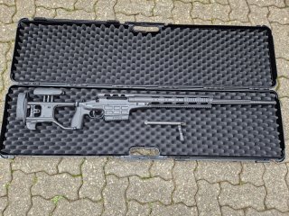 Sako TRG M10 im Kaliber .338 Lapua Magnum Police Variante in schwarz