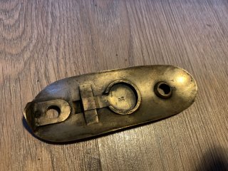 Militaria WW1 Schaftkappe Messing Lee Enfield MKIII