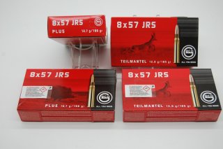 80 Patronen Geco Kal 8x57IRS 12g TM +12,fg Plus Details siehe Bild