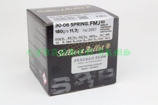 Sellier&Bellot .30-06 Spr. FMJ 180gr. 11,7g 50 Stück 114465