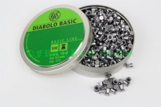 RWS Diabolo Basic 4,5mm 500 Stück 2315092