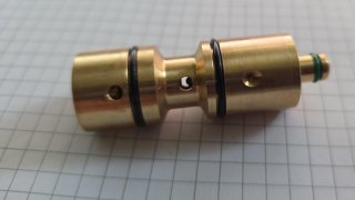 018120, ANSCHÜTZ Druckregler HP (100 bar) Luftgewehr, Messing NEU