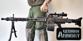 Picatinnyrail Montageschiene KWS für MG1 MG2 MG3 MG42 MG53 MG59 MG74 M3 Kampfwertsteigerung IDZ BW