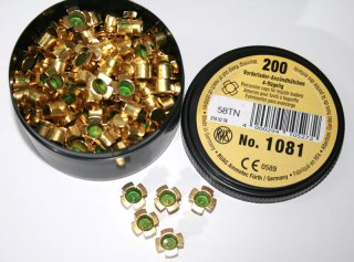 1.000 Stück RWS Vorderladeranzündhütchen #1081 | 6,12mm | 4-Flügelig! 1000er Pack 5x200St > #2105276