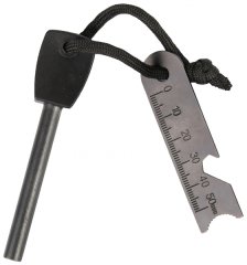 1 x Magnesium Feuerstarter | Feuermachen in jeder Outdoor Situation | bis zu 2000x bei jedem Wetter