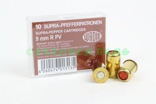 Wadie Supra-Pfefferpatronen 9mm R.K. 10Stück 48005000