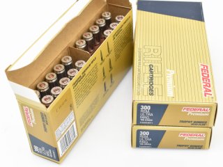 58 Federal Patronen .300 Rem. Ultra Mag. (RUM) 180gr. Trophy Bonded Bear Claw