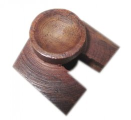 Wehrmacht Polizei Elite P08 Marine Magazinbodenstück WWI WWII P08 Luger Holz