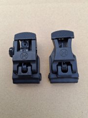 Ar15 Visierung LDT Flip Sight Set f. Picatinny Montage - fabrikneu zum Sonderpreis !