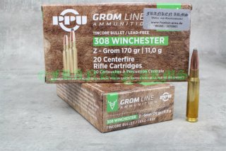 PPU Z-GROM .308 Win. 170gr. 11,0g 20 Stück 02-01860