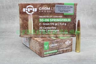 PPU Z-GROM .30-06 Spr. 170gr. 11,0g 20 Stück 02-01880