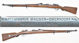 MAUSER Militärgewehr Modell 1909 " Peru " im Kal. 7,65mm Argent.