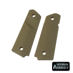 1911 Full size Griffschalen Tan khaki oder schwarz guter Grip und geringes Gewicht