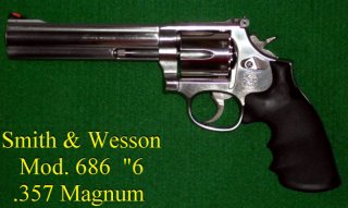 Smith & Wesson Revolver 686 6"