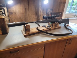 Repetierer Haenel Jaeger 10 .308 Win. Meopta R5 Leuchtpunkt Schalldämpfer ASV