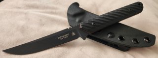 USA Tops Knives Elpionero Messer Kampfmesser Schwarz Neu