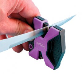 ACCUSHARP SharN'Easy Messerschärfer für Wildkammer Küche Unterwegs | 2-seitig 21° einfache Bedienung