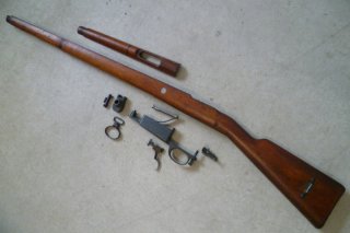 Ersatzteile und Schaft DWM Modelo 1909 Argentino