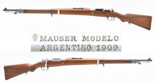 DWM Militärgewehr Modell 1909 " Argentino " im Kal. 7,65mm Argent. mit Seitenmontage