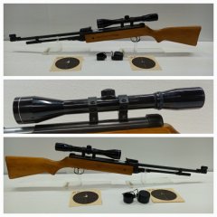 >!< ******* Weitschuss LUFTGEWEHR ******* + Zielfernrohr 6x24 ******* >!<