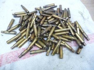 Konvolut, bestehend aus Hülsen im Kaliber .222 Rem.
