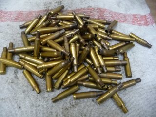 Konvolut, bestehend aus Hülsen im Kaliber .222 Rem.