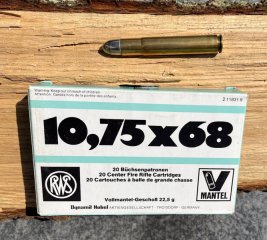 10,75x68 Vollmantel von RWS