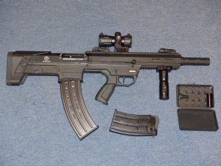 Power Arms SL-Flinte cal. 12/76 Mag. mit Zubehör - NEUWAHRE