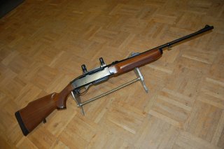 SL Büchse Remington M 7400 Kal .30-06 Springf. + Leupold ZF Montage mit 30mm Ringen im Top Zustand