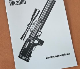 Nachdruck Bedienungsanleitung, Walther WA2000