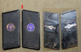 Walther Mod. 8 Kal. 6,35 Griffschalen gebraucht