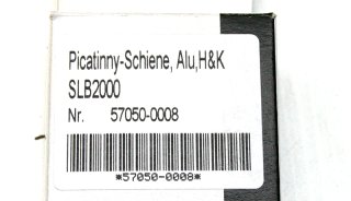 Recknagel Weaver Picatinny Schiene für HECKLER & KOCH HK H&K SLB 2000 Selbstladebüchse inkl. Schraub