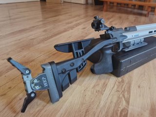Einstellbar Match Schaftkappe Endkappe Feinwerkbau Walther Steyr Anschütz Pro-Version WKP