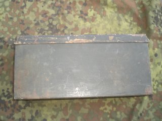 MG Gurtkasten für MG 34 und 42 originel Farbe 2. Weltkrieg
