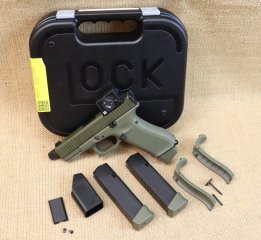 Halbautomatische Pistole, Glock 45 Hunter-Edition inkl. Aimpoint - COA, Kal. .9mm Luger