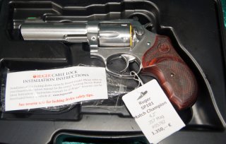 Neuwaffe Ruger SP01 match champion cal 357 mag Empf VK 1399