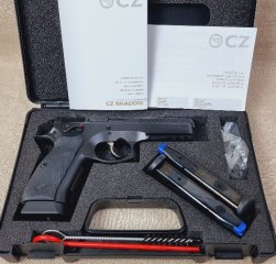 CZ 75 SP-01 Shadow DA/SA 9mm Luger Neu! 5/1224 #SSZ Berka