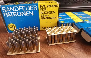 900 KK Patronen - .22lr / .22lfb - SB Schönebeck
