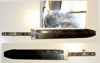 Original-Klinge Rot-Kreuz Hauer