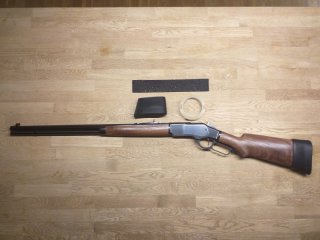 Schaftkappe Schaftverlängerung UHR Unterhebelrepetierer Winchester Browning Chiappa Uberti Marlin