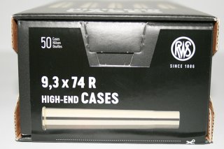 50 Stück NEUE RWS Hülsen 9,3x74 R > RUAG HighEndCases Wiederladehülsen > NEUE 50er Packung! 2412385